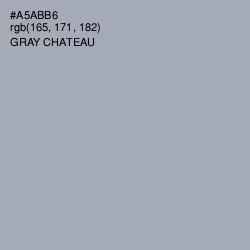 #A5ABB6 - Gray Chateau Color Image